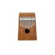 Kalimba DIMAVERY KL-2 in Mogano, 10 Toni in C - Strumento Musicale con Accessori