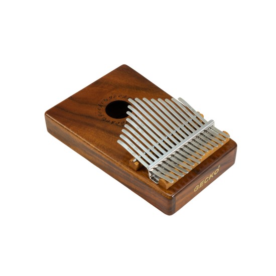 Kalimba DIMAVERY KL-3 in Sol Maggiore, 15 Lingue, Legno Naturale