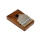 Kalimba DIMAVERY KL-3 in Sol Maggiore, 15 Lingue, Legno Naturale