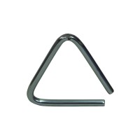Triangolo in Acciaio 10 cm con Bacchetta DIMAVERY - Strumento Musicale Professionale