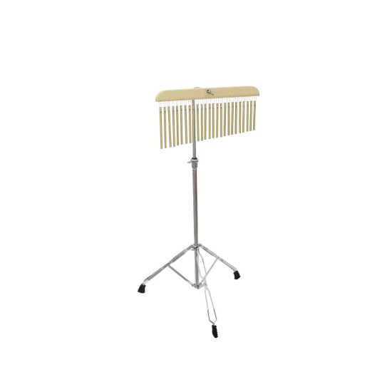 DIMAVERY DH-25 Chimes: Set da 25 Aste con Treppiede per Effetti Sonori Professionali