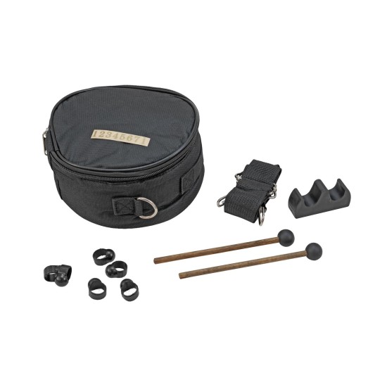 DIMAVERY TD-8 Steel Tongue Drum Argento - 8 Toni per Meditazione e Musica