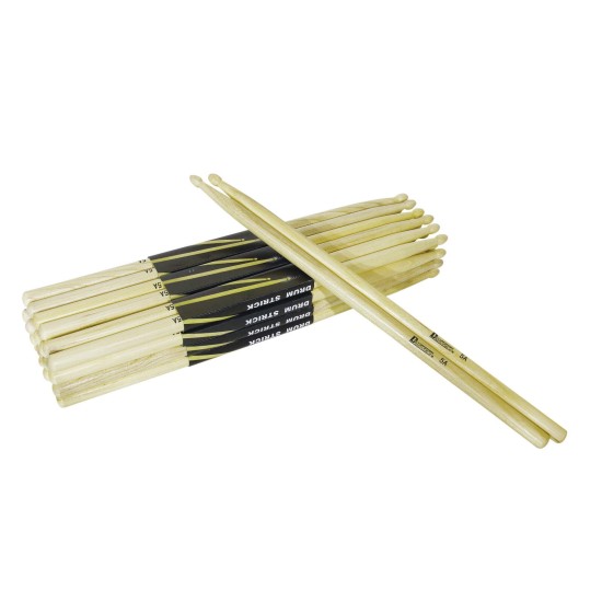 Bacchette per Batteria DIMAVERY DDS-5A in Rovere - Stick Standard 5A