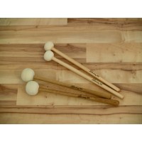 Coppia Bacchette Per Percussioni Batteria Timpani Medie
