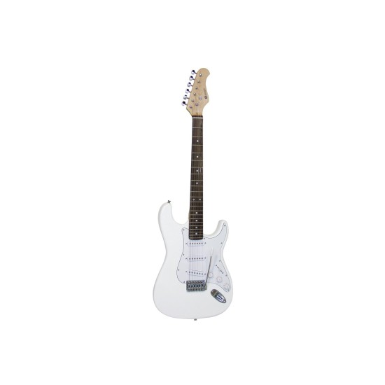 DIMAVERY ST-203 Chitarra Elettrica Bianco - Progettazione ST con Tremolo
