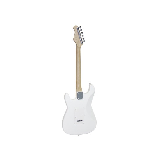 DIMAVERY ST-203 Chitarra Elettrica Bianco - Progettazione ST con Tremolo