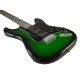 Chitarra Elettrica DIMAVERY ST-203 Greenburst - Progettata per Performance di Qualità