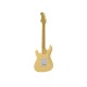 Chitarra Elettrica DIMAVERY ST-203, Bianco Vintage - Proiettore Sonoro con Effetto Tremolo