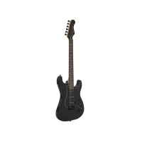 Chitarra Elettrica DIMAVERY ST-203 Nero Gotico - E-Guitar ST-Forma con 3 Pickup Single Coil