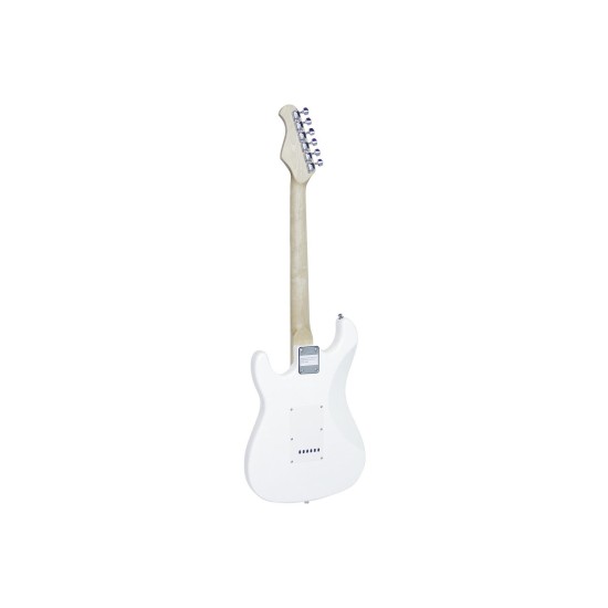 Chitarra Elettrica DIMAVERY ST-312, Progettata per Destrorsi, Color Bianco