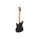 DIMAVERY ST-312 Chitarra Elettrica Nera con Pickup Humbucker e Single Coil, Design ST