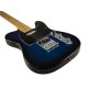 DIMAVERY TL-401 Chitarra Elettrica Blueburst con Single Coil per Musicisti Destrorsi