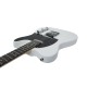 DIMAVERY TL-401 Chitarra Elettrica Bianco - 6 Corde, Single Coil, Manico Acero