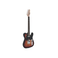 DIMAVERY TL-401 Chitarra Elettrica Sunburst per Musicisti Destrorsi - Prodotto Professionale