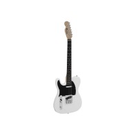 DIMAVERY TL-601 Chitarra Elettrica per Mancini in Bianco - Performante e Versatile