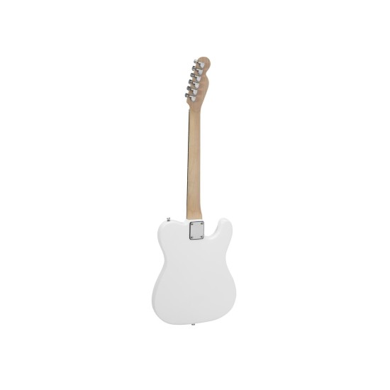 DIMAVERY TL-601 Chitarra Elettrica per Mancini in Bianco - Performante e Versatile