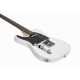 DIMAVERY TL-601 Chitarra Elettrica per Mancini in Bianco - Performante e Versatile