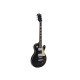 DIMAVERY LP-520 Chitarra Elettrica Nera con Humbucker e Manico in Acero