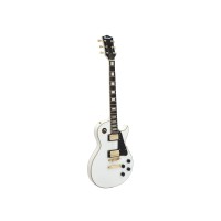 Chitarra Elettrica DIMAVERY LP-520 Bianco/Oro con Humbucker e Corpo LP