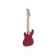 DIMAVERY J-350 Chitarra Elettrica da Bambini 1/2 ST Rossa - Progettata per Giovani Musicisti