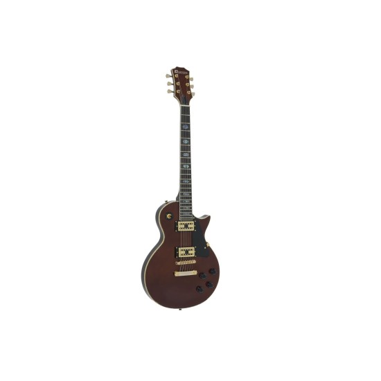 DIMAVERY LP-700 Chitarra Elettrica Honey Hi-Gloss con Humbucker | Strumento Musicale Professionale