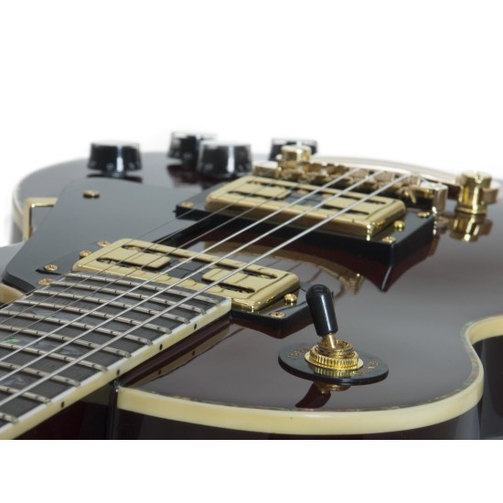 DIMAVERY LP-700 Chitarra Elettrica Honey Hi-Gloss con Humbucker | Strumento Musicale Professionale