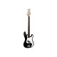 DIMAVERY PB-320 Basso Elettrico Nero - Strumento Professionale con Pickup Split Single Coil