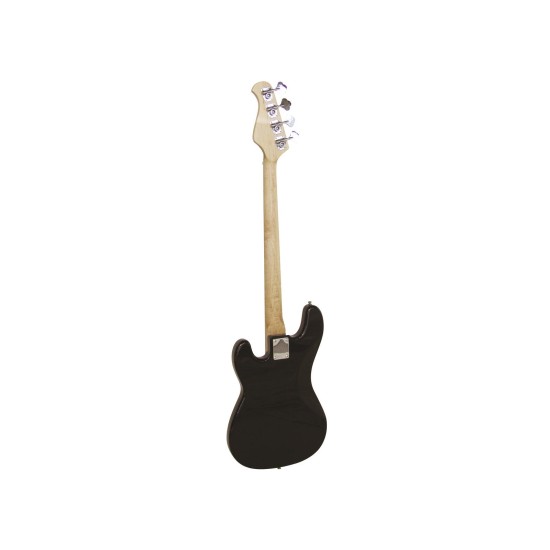DIMAVERY PB-320 Basso Elettrico Nero - Strumento Professionale con Pickup Split Single Coil