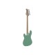 DIMAVERY PB-500 Basso Elettrico Vintage in Surfgreen - Trussrod a Doppia Azione e Corpo in Tiglio