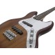 DIMAVERY JB-302 Basso Elettrico Sunburst - Progettato per Musicisti Professionisti