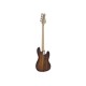 DIMAVERY JB-302 Basso Elettrico per Mancini Sunburst - Prodotto Professionale