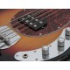 DIMAVERY MM-501 Basso Elettrico Tobacco Sunburst - Strumento per Musicisti Professionisti