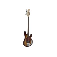 DIMAVERY MM-501 Basso Elettrico Fretless in Tabaccoburst - Strumento Professionale con Humbucker