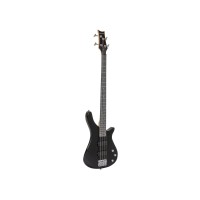 DIMAVERY SB-320 Basso Elettrico Nero - Strumento con Humbucker e Hardware Cromato
