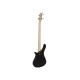 DIMAVERY SB-320 Basso Elettrico Nero - Strumento con Humbucker e Hardware Cromato
