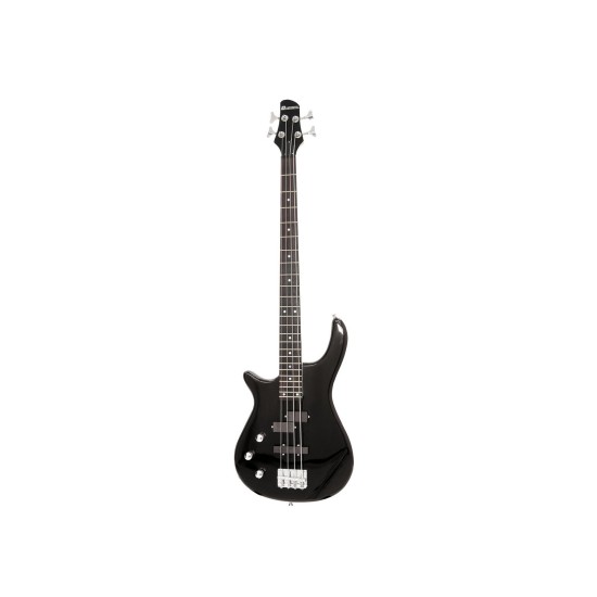 Basso Elettrico per Mancini DIMAVERY SB-321 Nero con Pickup Split Coil