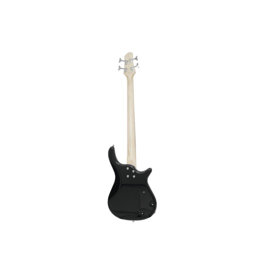 Basso Elettrico per Mancini DIMAVERY SB-321 Nero con Pickup Split Coil