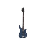 DIMAVERY SB-321 Basso Elettrico Blu Lucido con Pickup Single Coil
