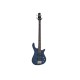 DIMAVERY SB-321 Basso Elettrico Blu Lucido con Pickup Single Coil