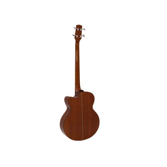 DIMAVERY AB-450: Basso Acustico Naturale con Pickup e Equalizzatore a 2 Bande