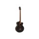 DIMAVERY AB-450 Basso Acustico Nero con Pickup - Strumento Professionale