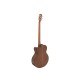 DIMAVERY AB-455 Basso Acustico 5 Corde Naturale con Pickup e Equalizzatore 3 Bande