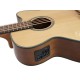 DIMAVERY AB-455 Basso Acustico 5 Corde Naturale con Pickup e Equalizzatore 3 Bande
