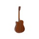 DIMAVERY DR-520 Chitarra Acustica Dreadnought 4/4 Sunburst