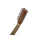 DIMAVERY DR-612 Chitarra Folk 12 Corde Naturale con Effetto Sonoro e Accordatore Integrato