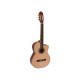 DIMAVERY CN-600 Chitarra Classica 4/4, Naturale con Cutaway e Accordatore