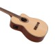 DIMAVERY CN-600 Chitarra Classica 4/4, Naturale con Cutaway e Accordatore