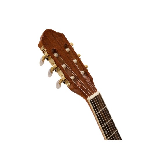 DIMAVERY CN-500 Chitarra Classica 4/4 Naturale con Equalizzatore a 3 Bande