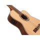 DIMAVERY TB-100 Chitarra Classica Thinline Naturale con Pick-Up
