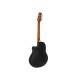 DIMAVERY RB-300 Chitarra Acustica con Pickup Piezoelettrico, Nero
